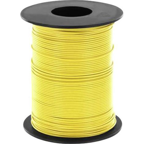 BELI-BECO L125GE25 Litze  1 x 0.25 mm² Gelb 25 m