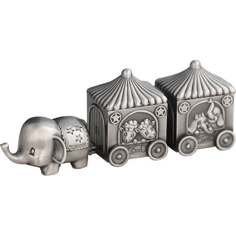 Étui à dents de lait éléphant pour enfant, coffret souvenir pour garder les souvenirs vivants, cadeau commémoratif original. (1/4)