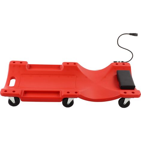 91 cm (36 Zoll) lange Kfz-Reparaturplatte, hohe Belastbarkeit, rutschfest und wasserdicht, mit LED-Beleuchtung, universell für Autos geeignet (1/5)
