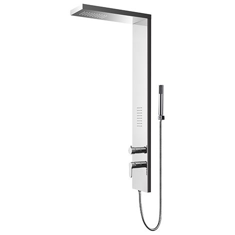 Parete Attrezzata Multifunzione Mod Meleda Dh Acciaio INOX Lucidato (1/2)