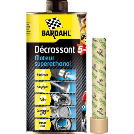Décrassant moteur superethanol E85 5 en 1 Bardahl 1L