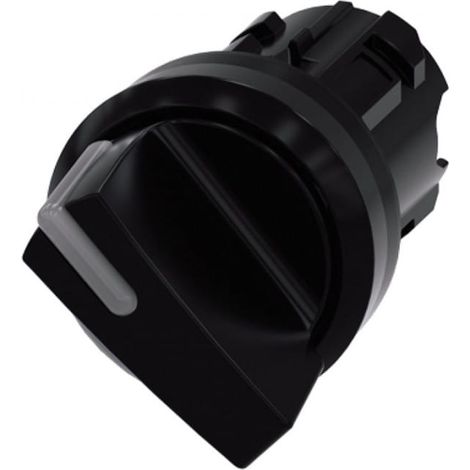 Interruttore a 2 posizioni 22mm nero, non ritorno O-I, retroilluminazione possibile, plastica IP69k, sirius ACT 3SU1002-2BF10-0AA0