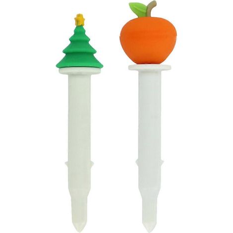 Lot de 2 thermomètres à viande à lecture instantanée, thermomètres de barbecue précis, jauge de température extensible-AquaForge