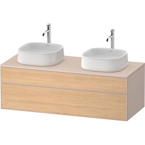 Duravit Zencha Meuble sous-lavabo sur console, 1300x550mm, 1