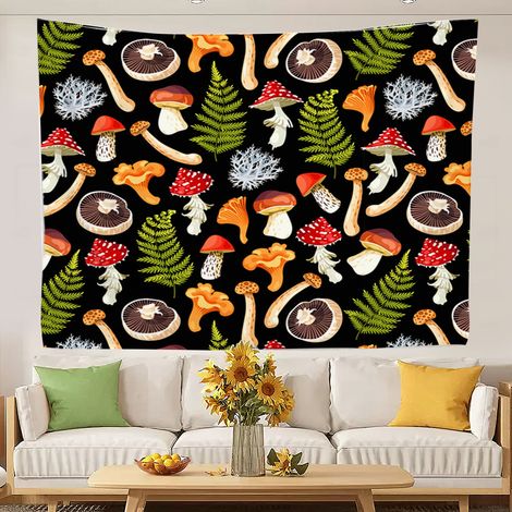 Tapisseries murales décoratives, tapisserie au design attrayant pour la chambre à coucher, couvre-lit ou rideau de plage 100x75cm (1/5)
