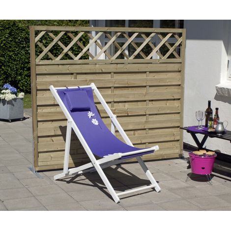 Plus Zaun Bergen mit Rankgitter 180 x 150 cm Druckimprägniert