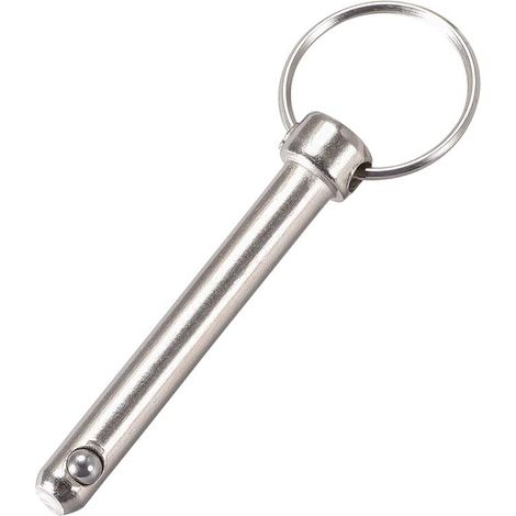 Goupille à Dégagement Rapide Libération Bille 8mm x 55mm Marin Matériel pour Bateau Bimini Pont Charnière (1/3)