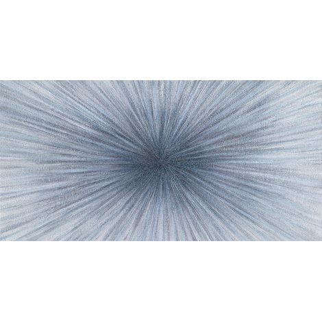 Cuadro decorativo enmarcado, diseño abstracto con acabado texturizado 3D en gris, 90x60cm (1/5)