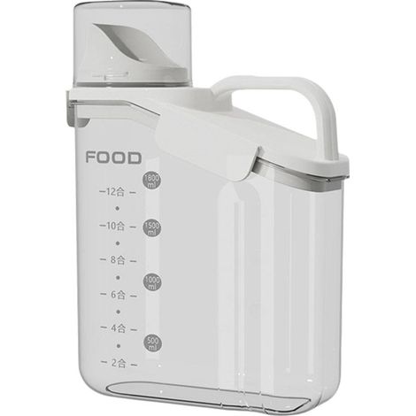 Contenant Alimentaire - Réservoir Céréales Étanche avec Distributeur - Pour Cuisine Intérieure - 1 Pièce (1/5)