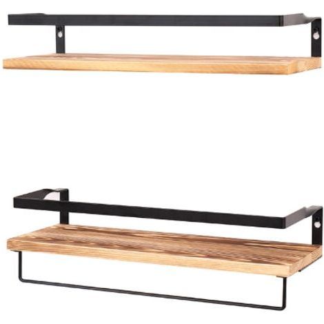 Shower Shelf and Storage,2 Pieces Carbonized Paulownia Light Brown Steel Suction Cup Shower Holder,chendyy (1/3)
