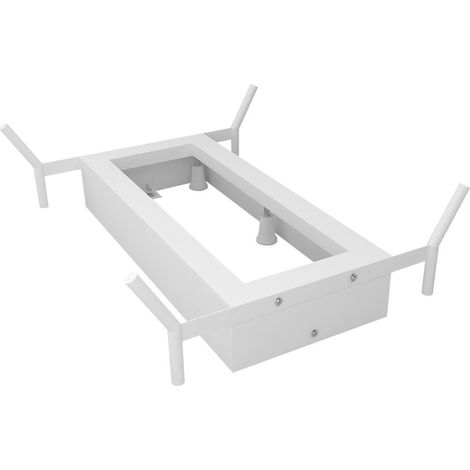 Cadre de baignoire REDUTA 150x75 cm, blanc mat (1/2)