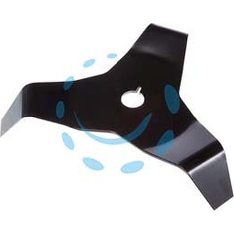 DISCO IN METALLO PER DECESPUGLIATORE A 3 DENTI EFFETTO MULCHING - mm.305x3,0