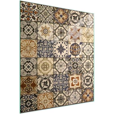 TAGLIERE IN VETRO 45x52 con motivo (1/5)