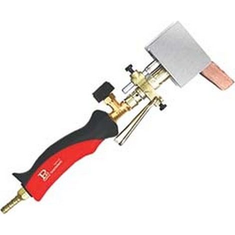 1BL SALDATORE A GAS E MAZZA DI RAME CM.40 - becco mm.17