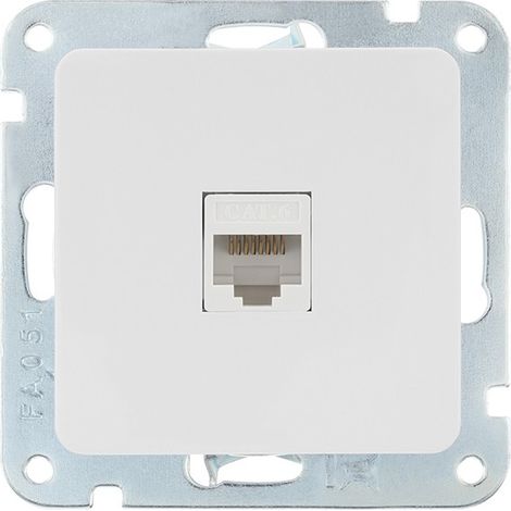 TOMA RJ45 CAT 6 BLANCO