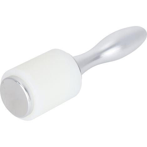 Outils pour le travail du cuir (à faire soi-même) : marteau à sculpter, marteau en nylon, outils imprimés, outils tranchants pour le cuir, blanc (1/5)