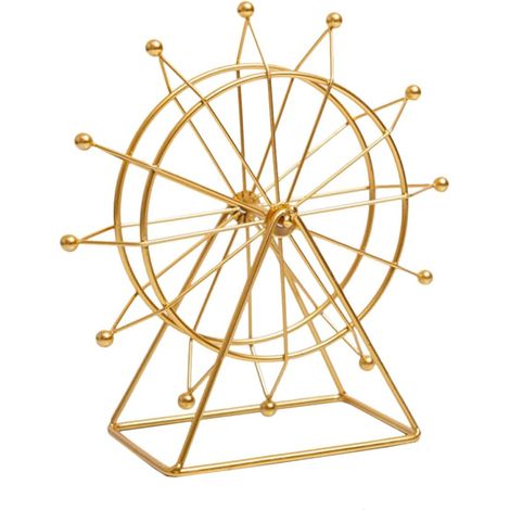 Ornement de Grosse Roue en Fer Forgé pour Décoration Murale Salon, Léger et Bien Conçu, Accessoire Élégant pour Maison Moderne (1/5)