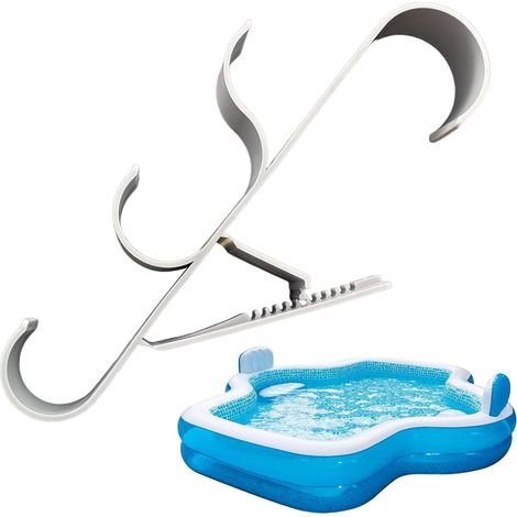génériques pour clôtures de piscine lot de 2 pour poteaux (1/5)