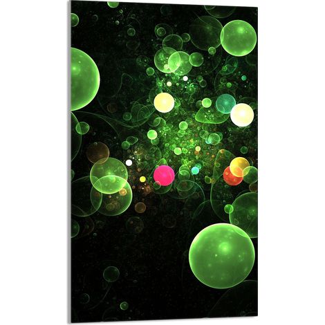 Glasschneidebrett 30x52 Bubbles