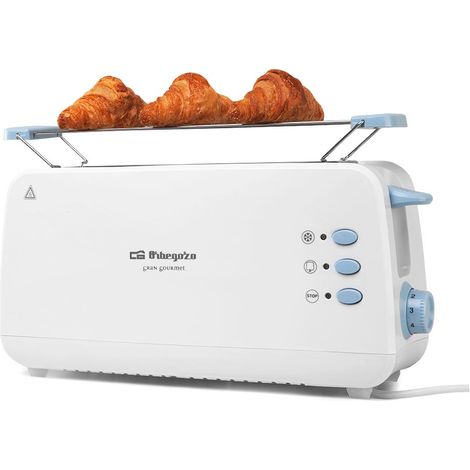 Grille pain Orbegozo TO 4012 blanc 850 watts plastique (1/5)
