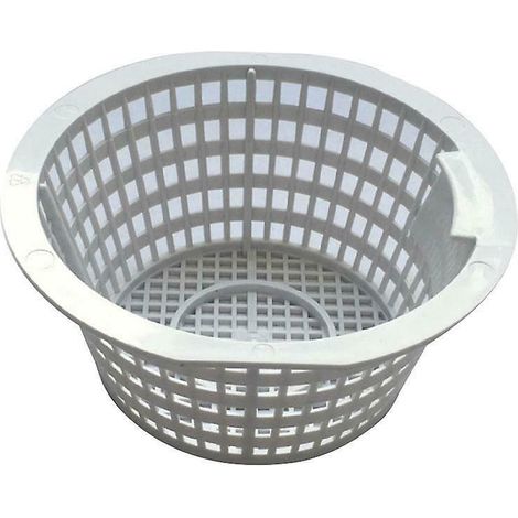 Panier de skimming de rechange universel en plastique, adapté aux piscines hors sol, sans poignée. (1/5)