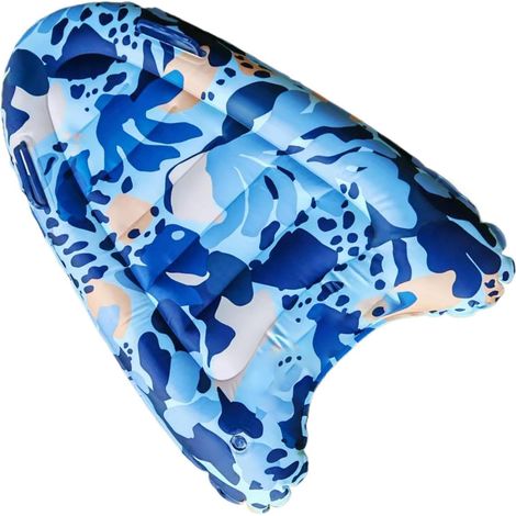 Aufblasbares Surfbrett Schwimmende Floats Bodyboard Pool-Bodyboard Mit Griff Geeignet für Schwimmbecken, Hinterhof, Badesee, Flusslauf, Außenbereich, Sommerferien, Urlaub und (1/5)