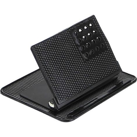 CarPlay-Halterung für PC-Navigationssysteme. Rutschfeste Navigationshalterung für Armaturenbrett.-11.5X9.5cm-Black (1/3)