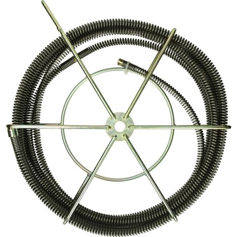 Spirale déboucheuse diamètre 16 mm longueur 2,3 m pour Ortem 22 et autres