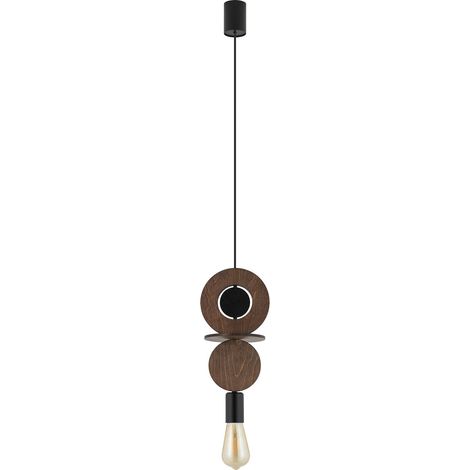 Lampada a sospensione Drops Wood C E27 Nowodvorski 11175 (1/5)