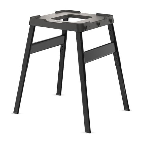 Ninja Woodfire chariot barbecue noir ergonomique (1/5)