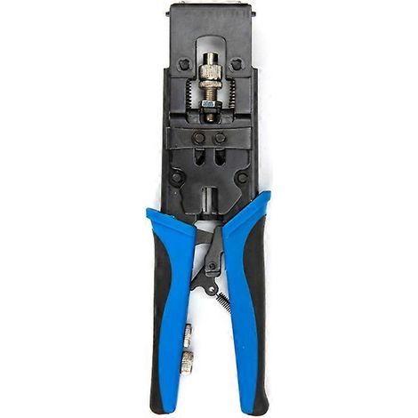 Pince à sertir réglable pour câbles coaxiaux F, BNC, RCA, RG58, RG59 et RG6 (1/5)