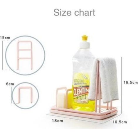 Égouttoir De Cuisine - Support Table Multifonctionnel - Rangement Pour Ustensiles Et Vaisselle - 1 Pièce (1/4)