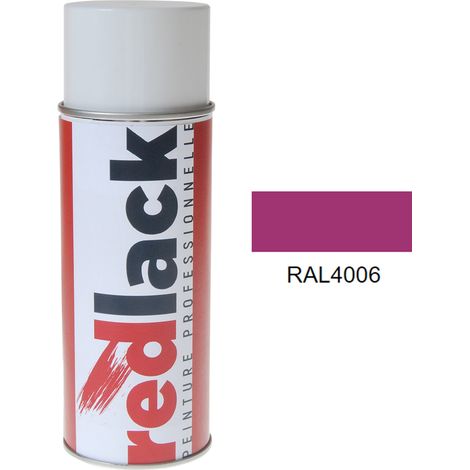 Bomboletta di Vernice spray 400ml – RAL 4006 – Viola traffico – lucida – multisupporto – Redlack