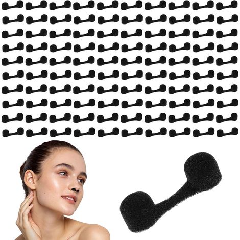 100 Pièces Filtre Nez Poussière Filtre Nasal Poussiere Nasal Filter Noir Doux Au Toucher,Respirant,Inodore,Purification L'air,Ajustement Parfait,Discret,Compact Et Pratique (1/5)