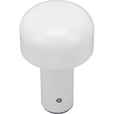 Miniatur-USB-Nachtlicht in Pilzform mit Touch-Steuerung, einstellbarer Helligkeit und 3 Farbtemperaturen (weiß). (1/5)