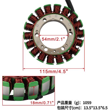 Zündspulenstator kompatibel mit CBR919RR und CBR 900RR 1996-1999 31120-MAS-004 (1/4)