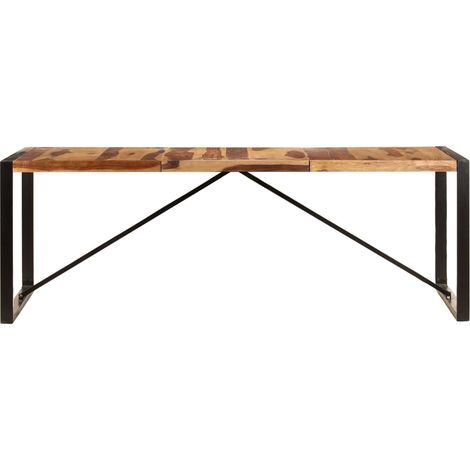 Maison Exclusive - Tavolo da Pranzo 220x100x75 cm Legno Massello di Acacia
