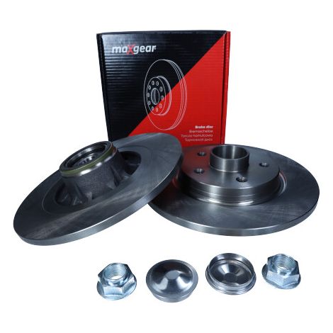 Disques de frein Maxgear Renault T. Kangoo 1.2-1.6 16V 08- Jeu avec roulements ABS (1/2)