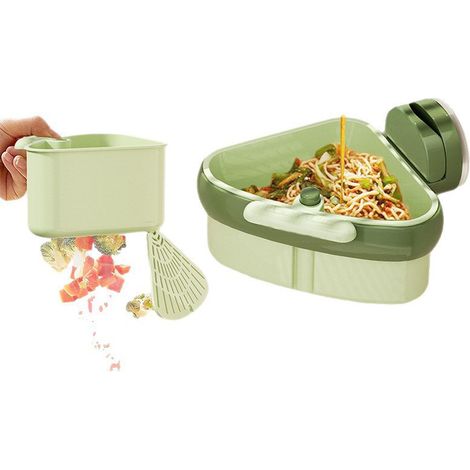 Passoire Evier Cuisine d'angle à Ventouse CréPine pour Collecter Les DéChets Alimentaires (1/5)