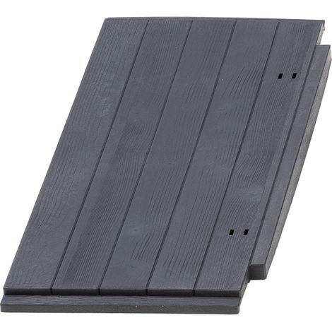 GARANTIA Demi-couvercle brun anthracite pour composteur THERMO-WOOD (1/5)