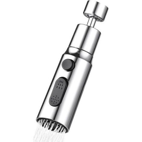 Extension universelle pour robinet de cuisine – JINFGERNE – 15" – Trois jets – ABS durable (1/5)
