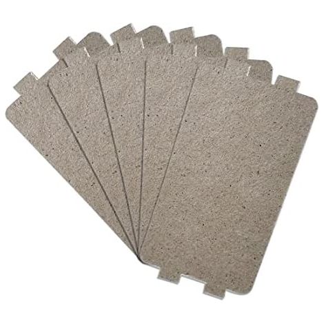 Feuille de Mica micro - ondes feuille de Mica micro - ondes réparation micro - ondes remplacement Mica total 5 feuilles de Mica fait, respectueux de l'environnement et durable, 108 99mm, cinq pièces (1/5)
