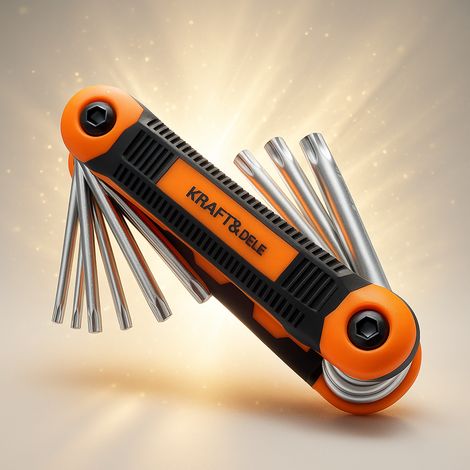 Clés Allen Torx pliables, lot de 8  Kraft&Dele (1/5)