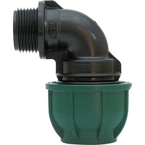 GOMITO A 90° CON DERIVAZIONE MASCHIO Ø 40 x 11/4 - PN 10