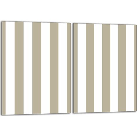 Placa protectora de vidrio para estufa 2x40x52 tiras (1/5)