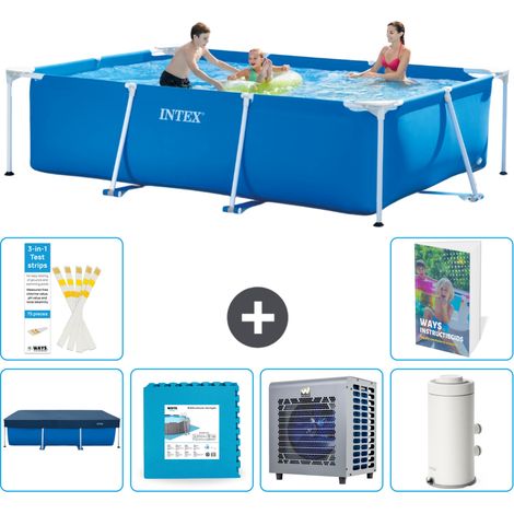 Intex Piscina con struttura Rettangolare - 300x200x75 cm - 7-pezzi S116 (1/5)