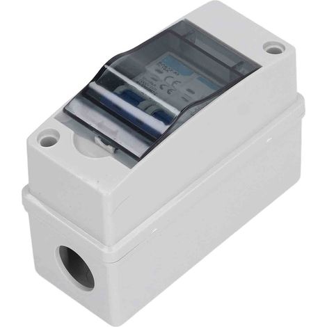 Interrupteur de coupure DC 16A 1000V Disjoncteur miniature avec boîte de distribution étanche IP65 pour système photovoltaïque panneau solaire (1/5)