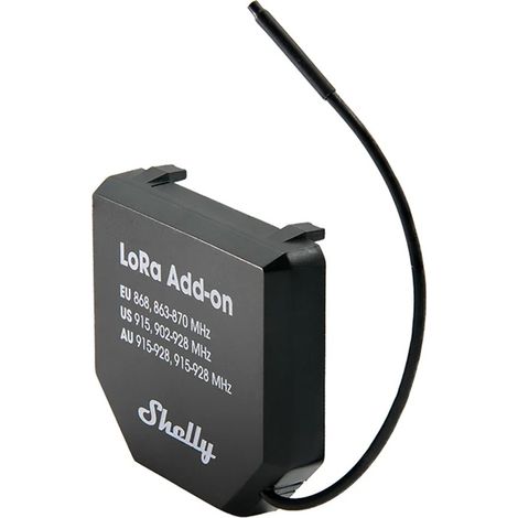 Relè EU868 per modulo aggiuntivo Shelly LoRa Gen.3/4