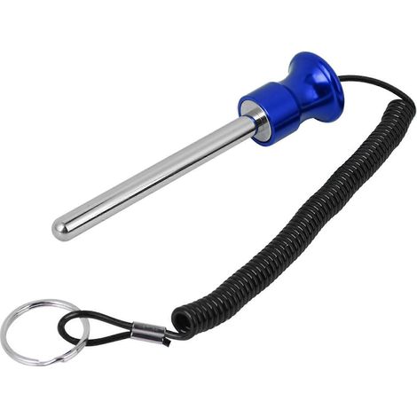 Contrepoids magnétique 2024 avec goupille et corde, accessoire pour équipement de musculation, bleu. (1/4)