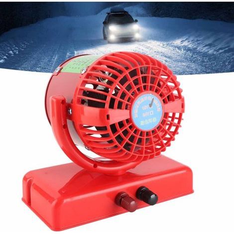 Réchauffeur d'air monté sur véhicule 1000W-1200W, désembueur de pare-brise Portable, chauffage et refroidissement instantanés 12V (1/5)